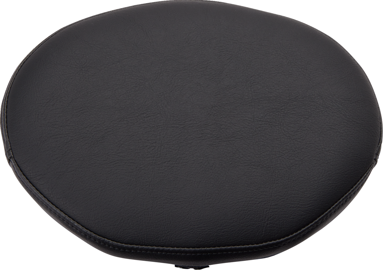 Drag Specialties Seats Oval Sissy Bar Pad - Smooth - Black - FL '99-'22