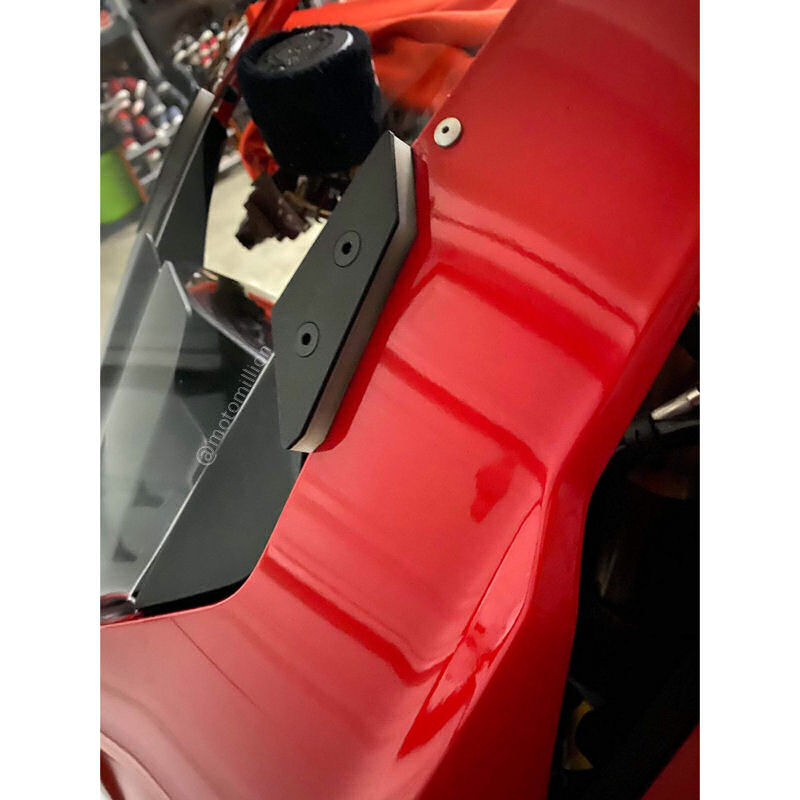 NRC Ducati Panigale V2 Mirror Block Off Front LED Turn Signals