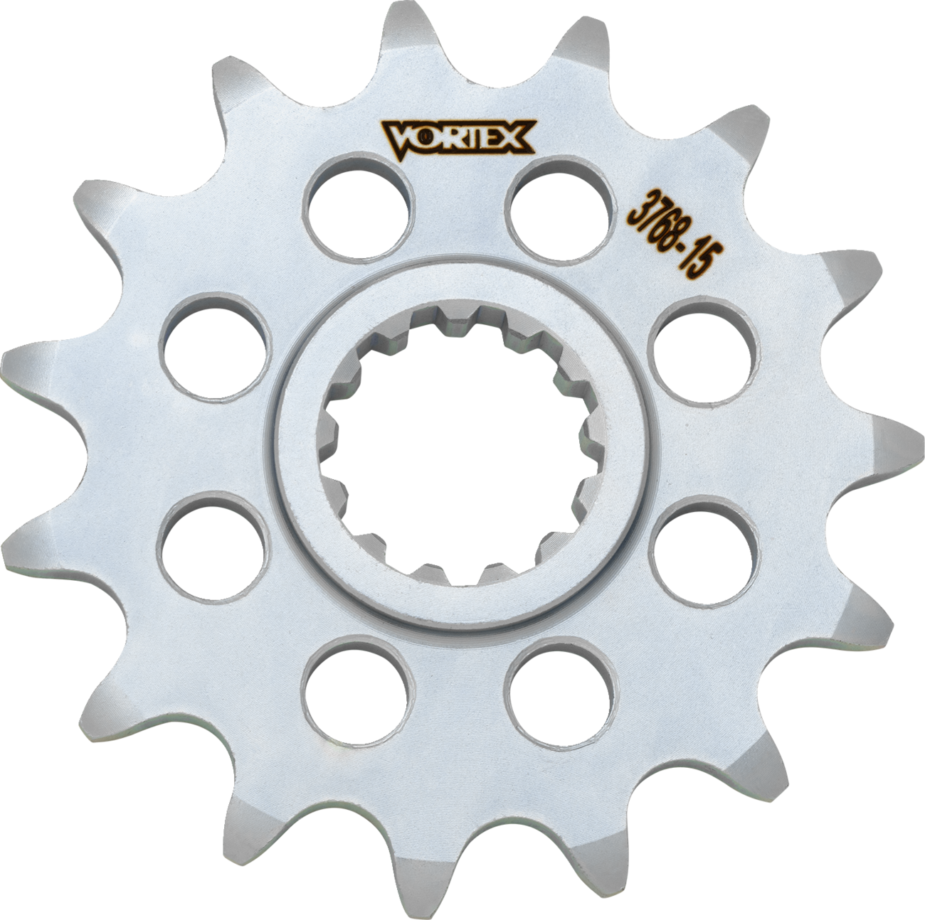 Vortex Front Sprocket - 15 Tooth - Silver - Ninja 250r/Zx-4rr