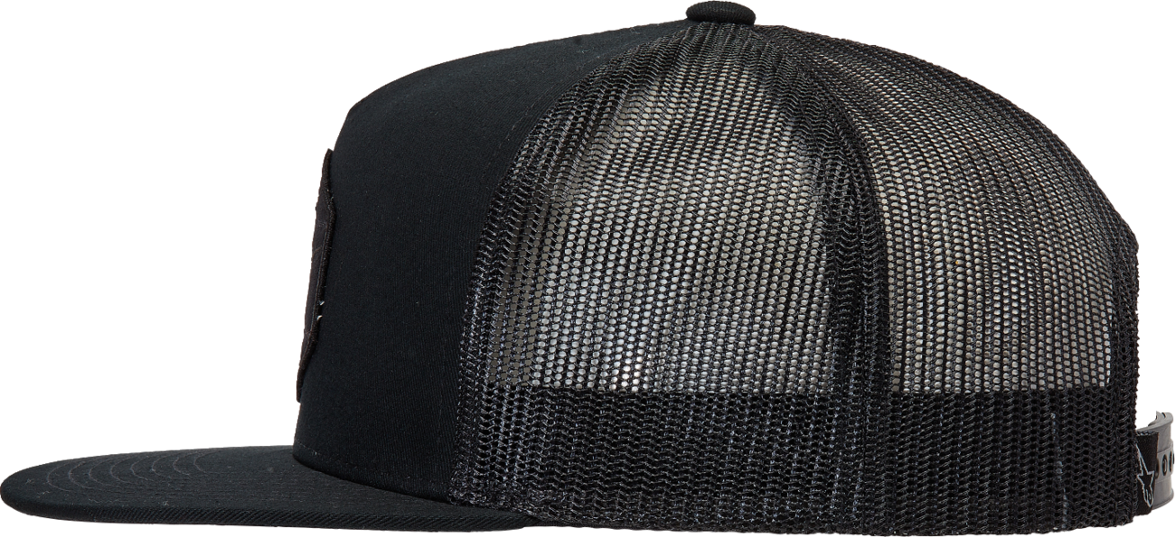 Alpinestars Bolt Trucker Hat - Black/Black - One Size