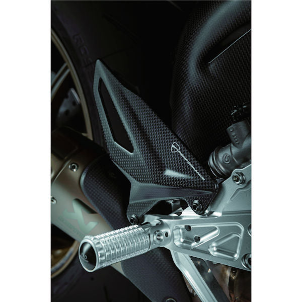 Ducati Performance Carbon Fiber Heel Guard Set for Streetrighter V4 V4S