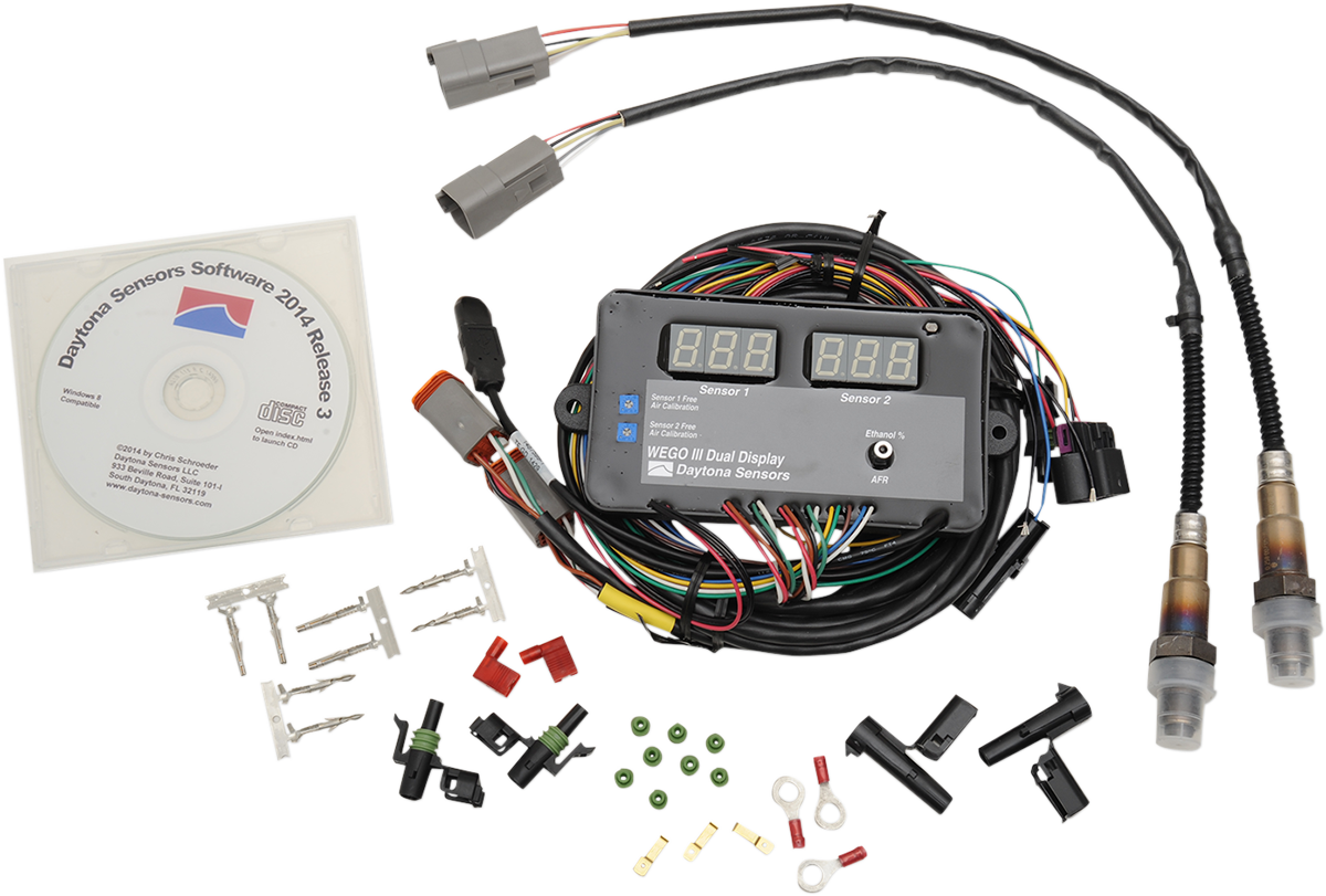Daytona Twin TEC LLC Wego III Wide-Band AFR (Air/Fuel Ratio) Monitoring System