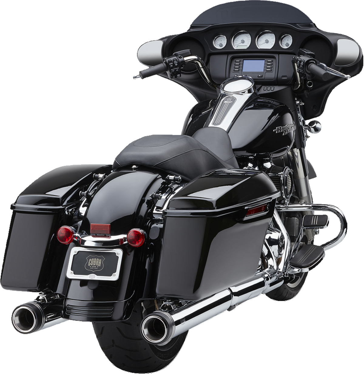 Cobra 4" Neighbor Haters® Series Mufflers - Chrome