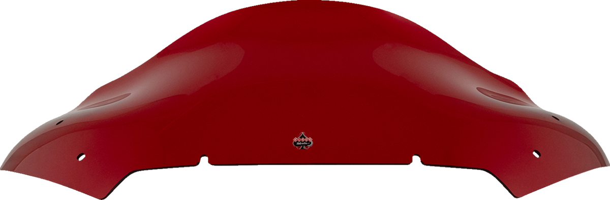 Klock Werks Kolor Flare® Windshield - 10" - Red - '23-'25 FLTRX