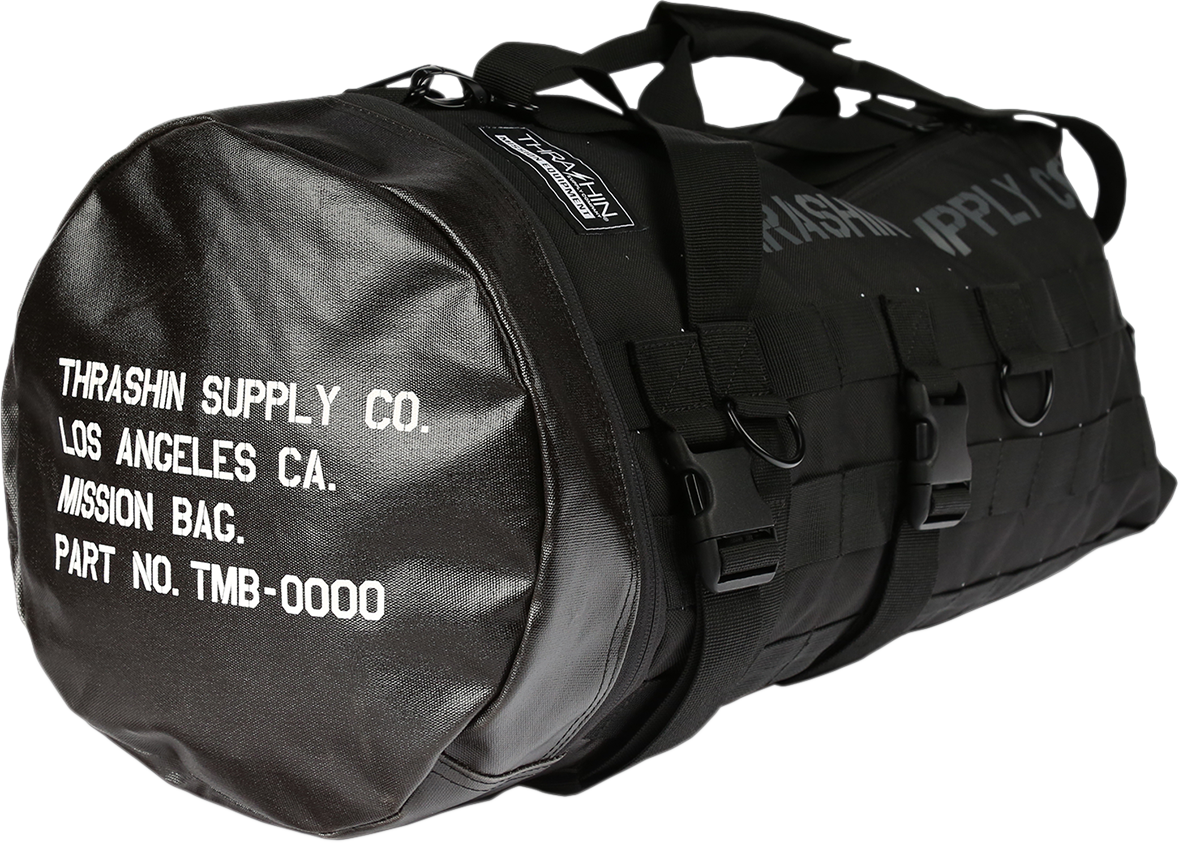 Thrashin Supply CO. Mission Duffel Bag - Black