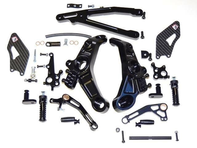 Ducabike DBK PRM1201 Pilot Adjustable Rearset M821/1200