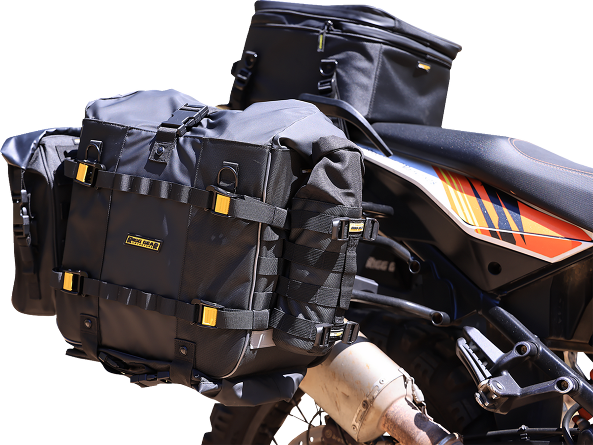 Nelson RIGG Trails End Adventure Saddlebags - Black