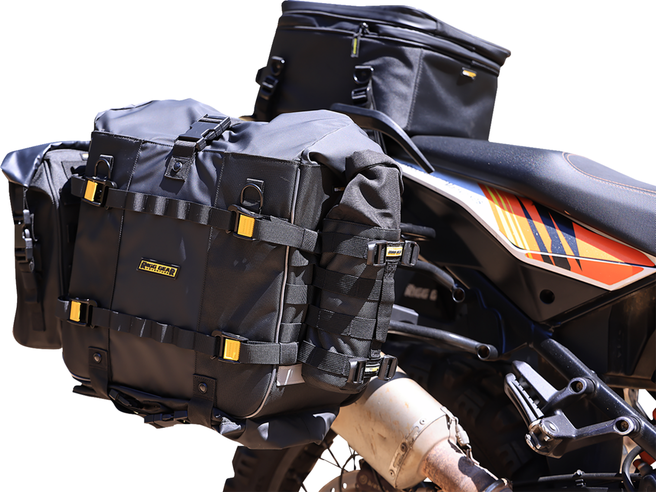 Nelson RIGG Trails End Adventure Saddlebags - Black