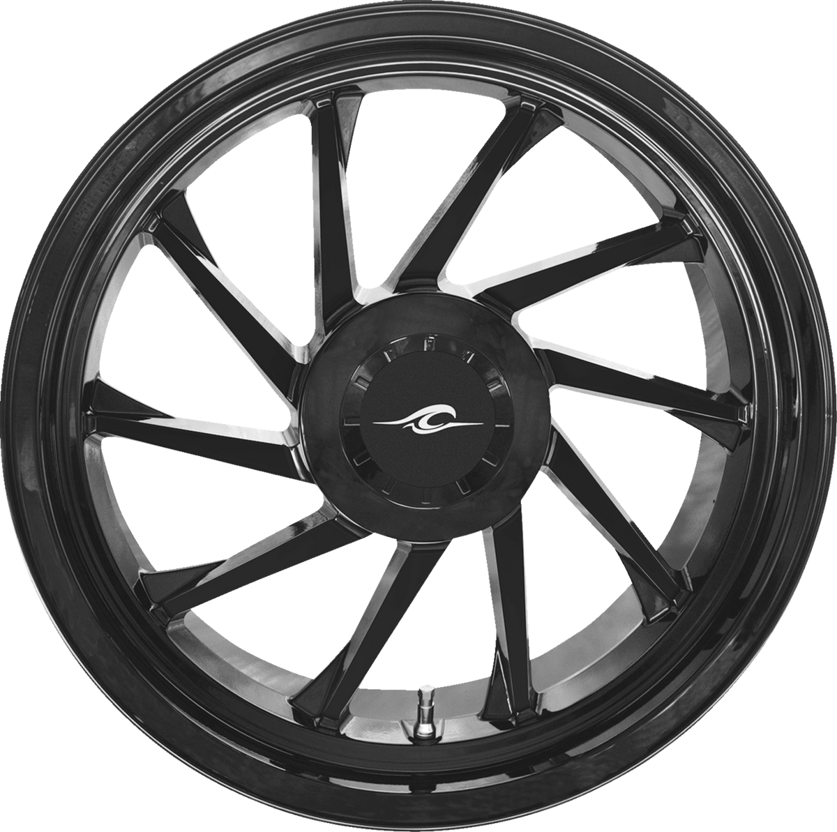 Coastal Moto Wheel - Hurricane 3D - Rear Left - Black - 18" - Trike
