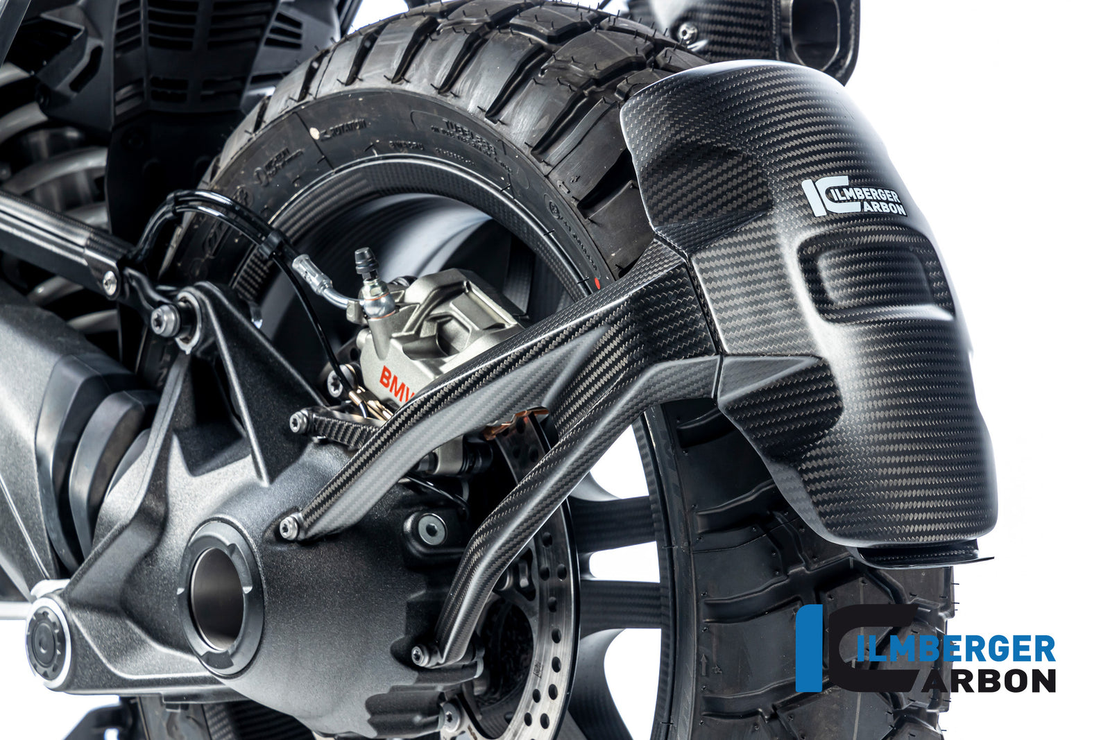 Ilmberger Carbon Wheel Splash Guard BMW R 1300 GS - Matte / Twill