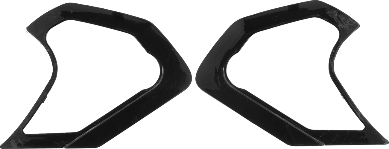 Alpinestars Supertech R10 Shield Mechanism Cover - Gloss Black