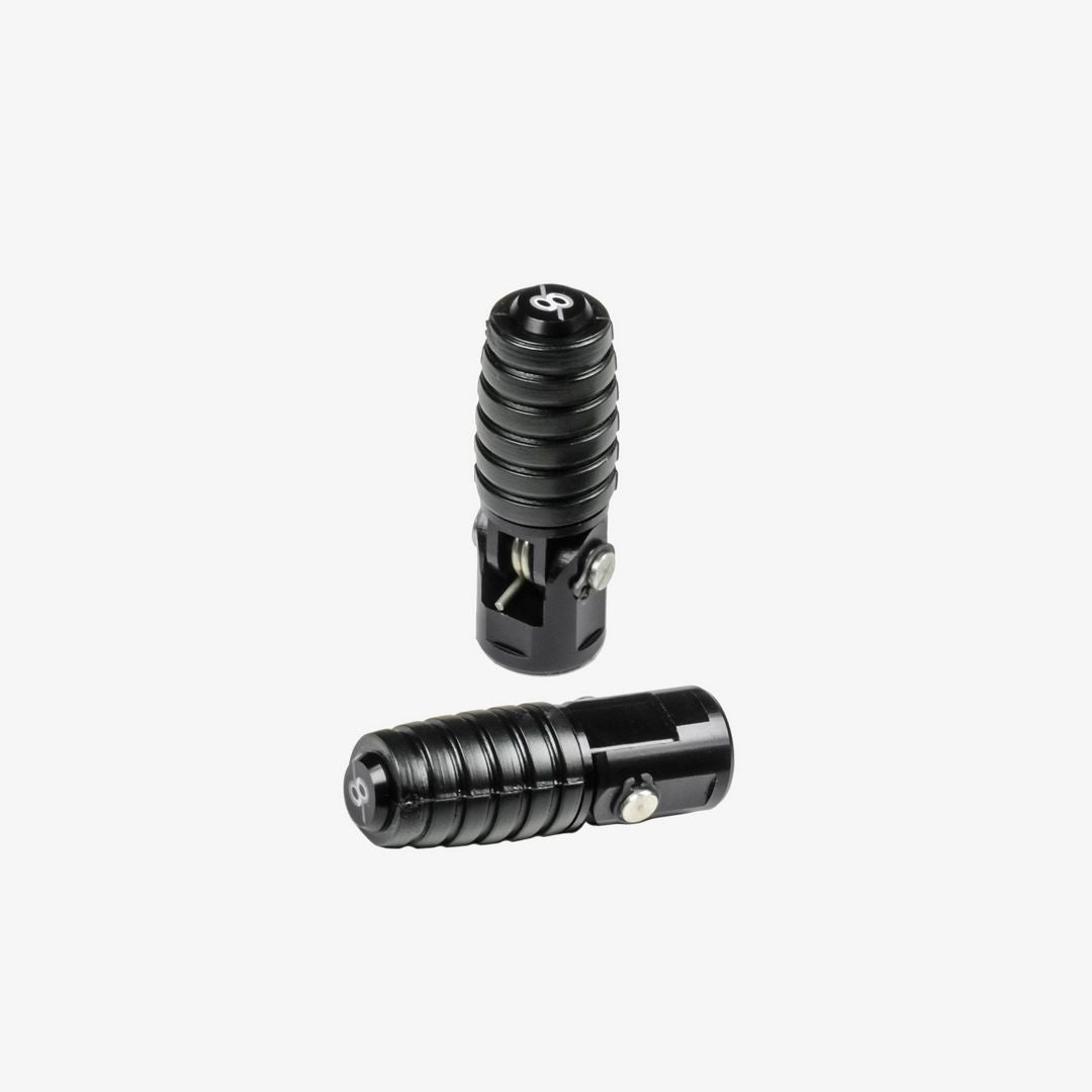 Bonamici Racing Pair Of Standard Fold Up Toe Pegs