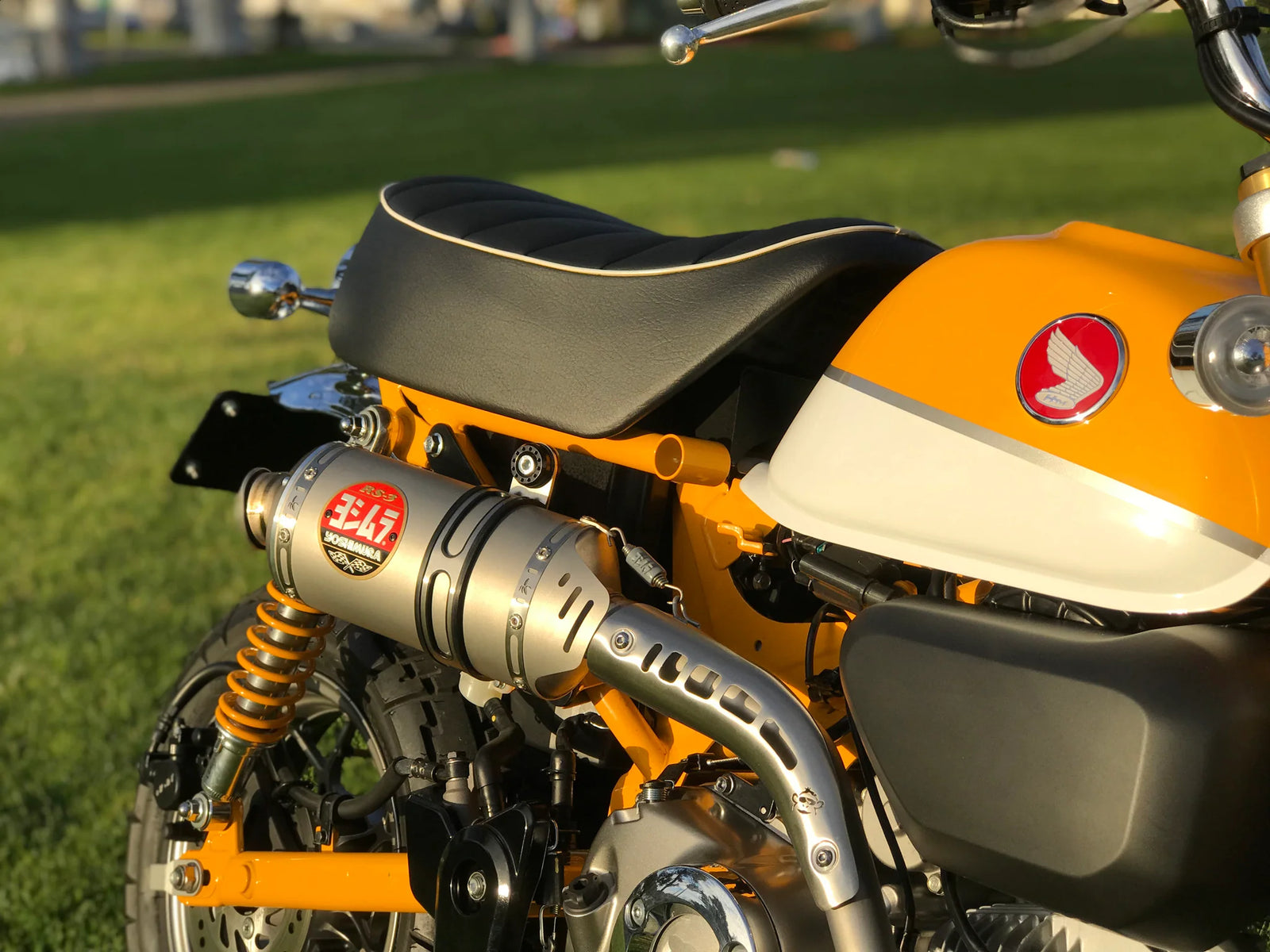 Yoshimura MONKEY 19-26 RS-3 Stainless Slip-On Exhaust, W/ Stainless Muffler