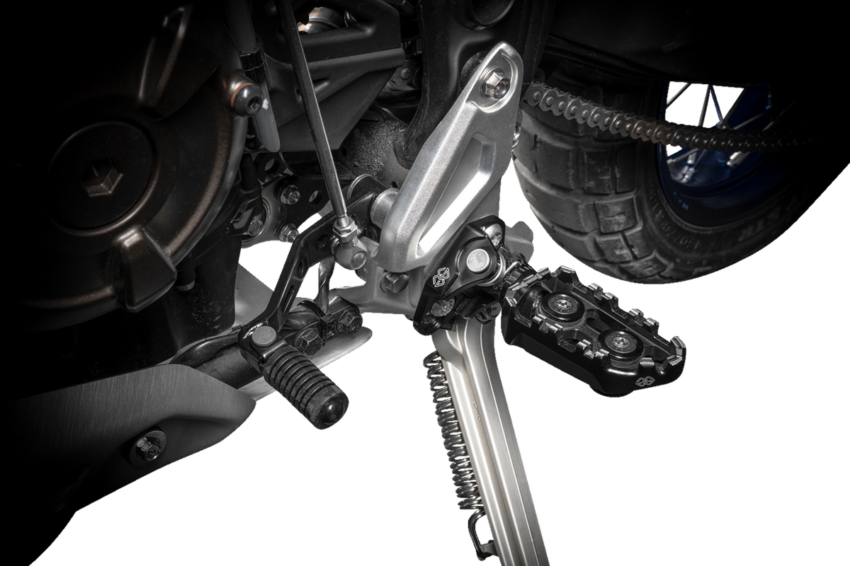 Gilles Tooling Tech-X Enduro Foot Pegs - Driver - Black