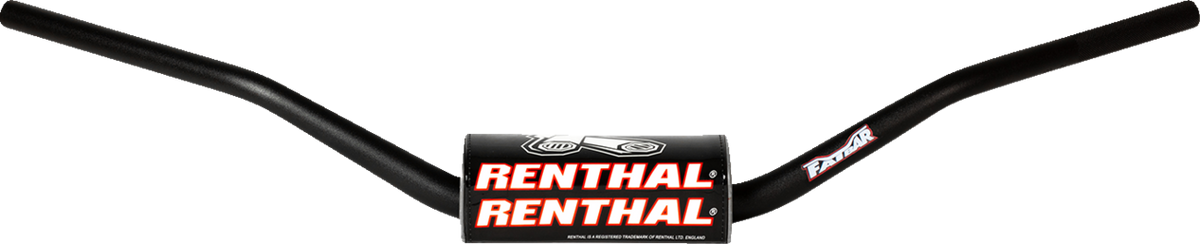 Renthal Fatbar™ Handlebar - 843 - Flat Track 130 - Black