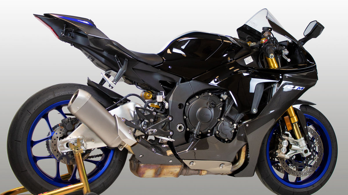 M4 Exhaust 2020 Yamaha R1 Carbon Heat Shield