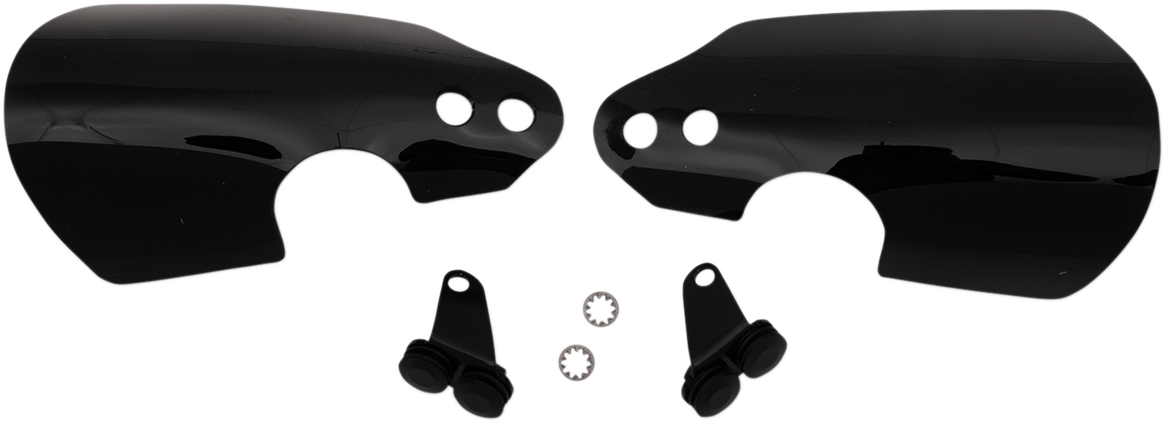 Memphis Shades Handguards - Black - FLHRXS