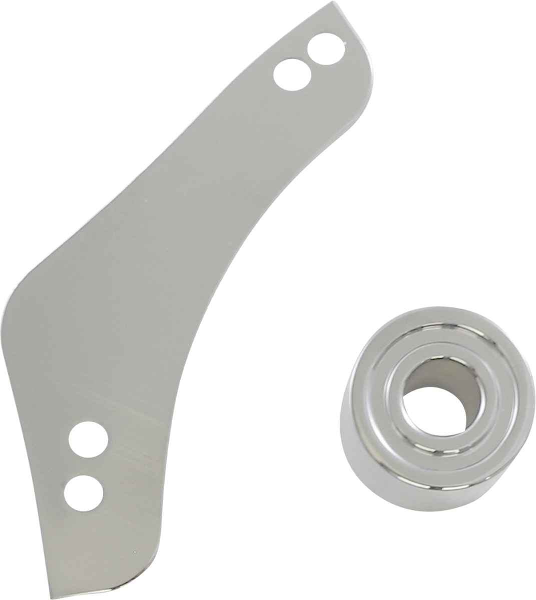 Arlen NESS Replacement Breather Bolt Cover Plate - Inverted/Method/Clear Tear/Sidekick - Right - Chrome