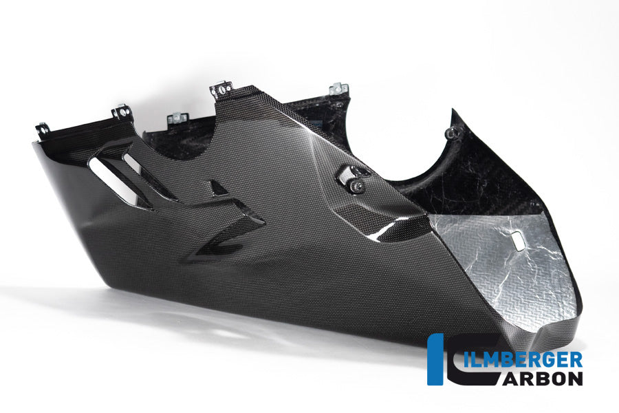 Ilmberger Carbon Belly Pan For High Exhaust Ducati Panigale V4 S 2022 Racing - Gloss