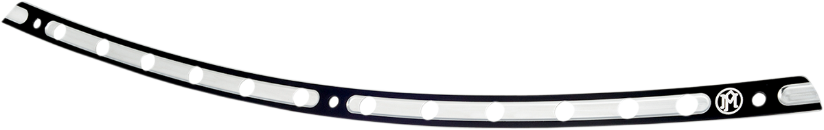 Performance Machine (PM) Windshield Trim - Hole Shot - Contrast Cut