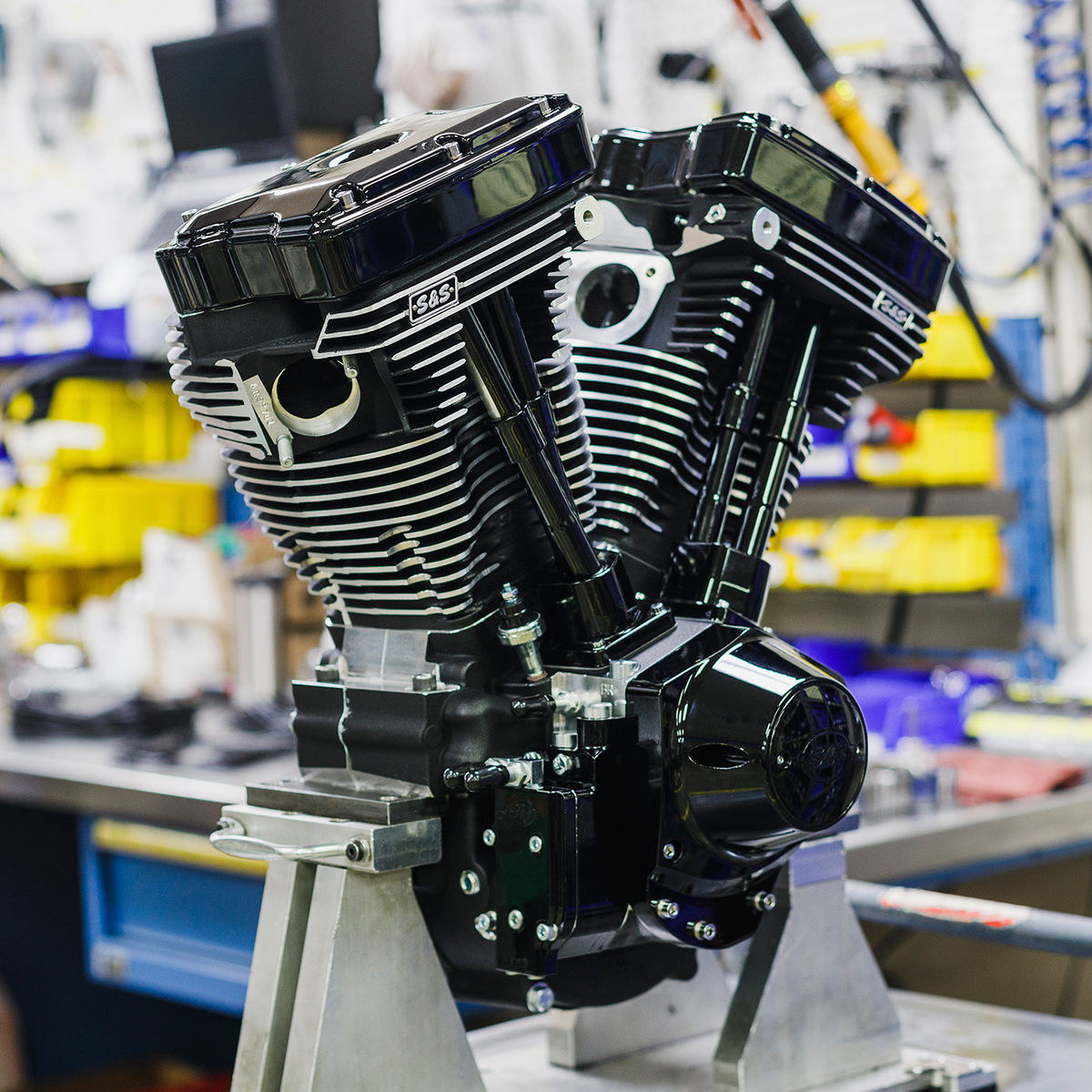 S&S Cycle V124 Long Block Engine