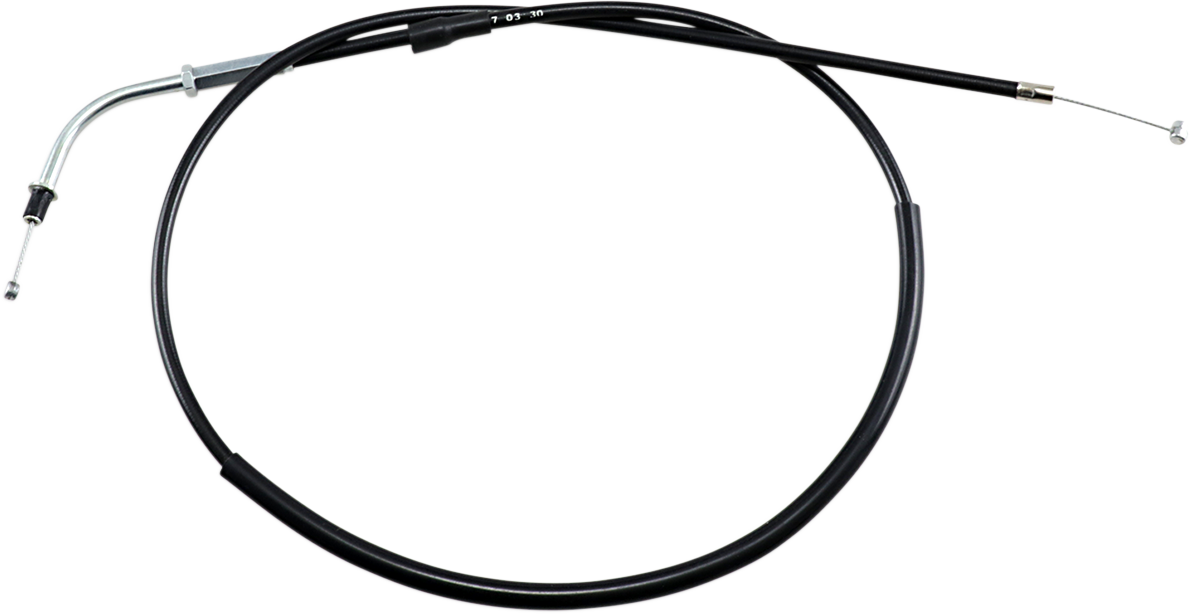Motion Pro Black Vinyl Throttle Cable - Pull - '77-'82 Yamaha XS