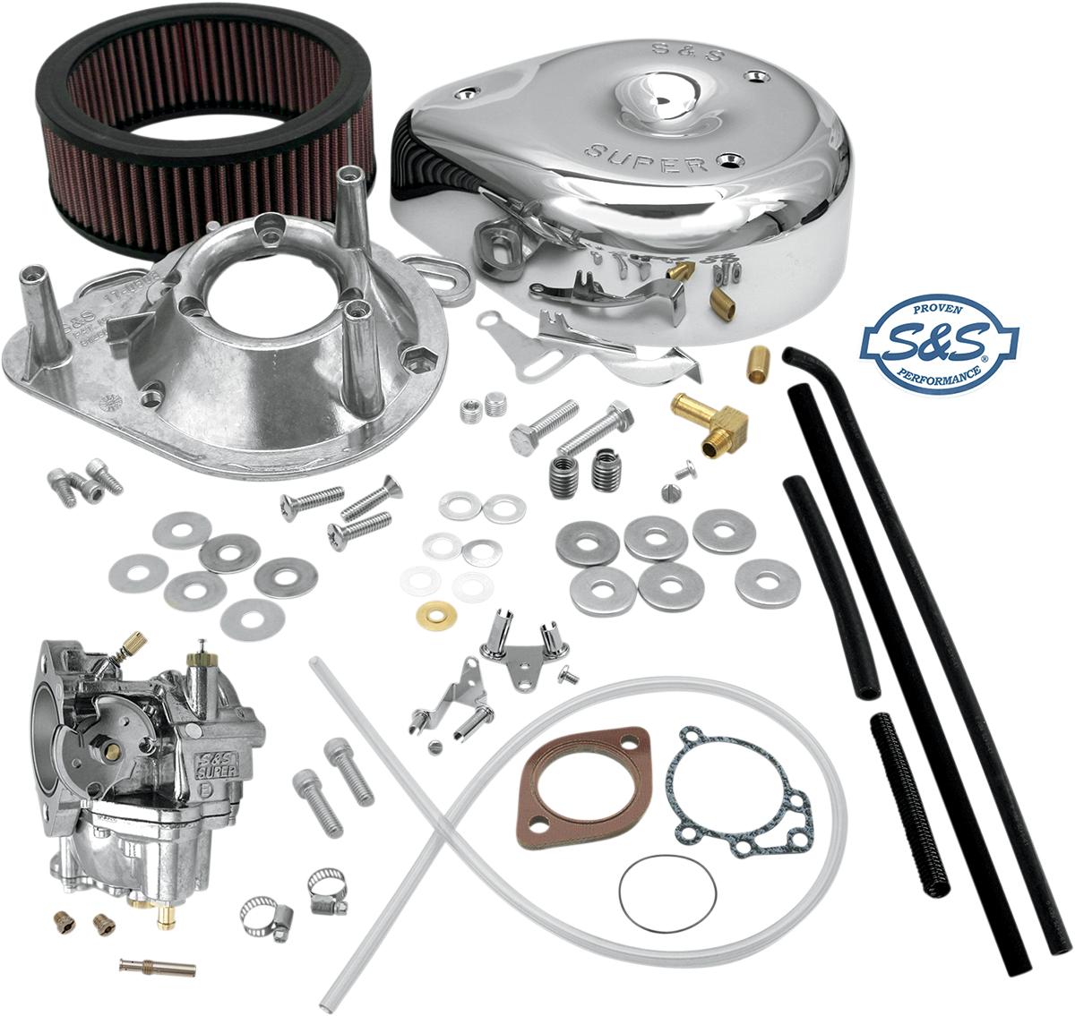 S&S Cycle Super E Carburetor Kit Without Manifold - Evolution Big Twin