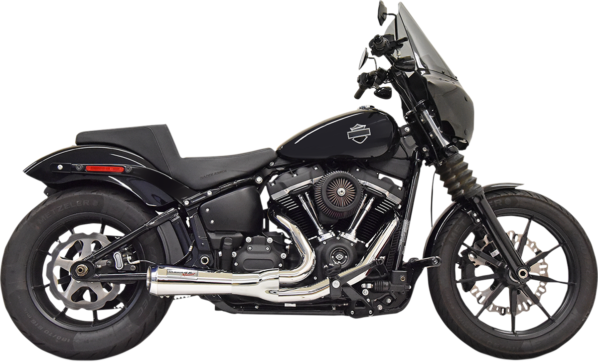 Bassani Xhaust 2:1 Short Exhaust - Chrome