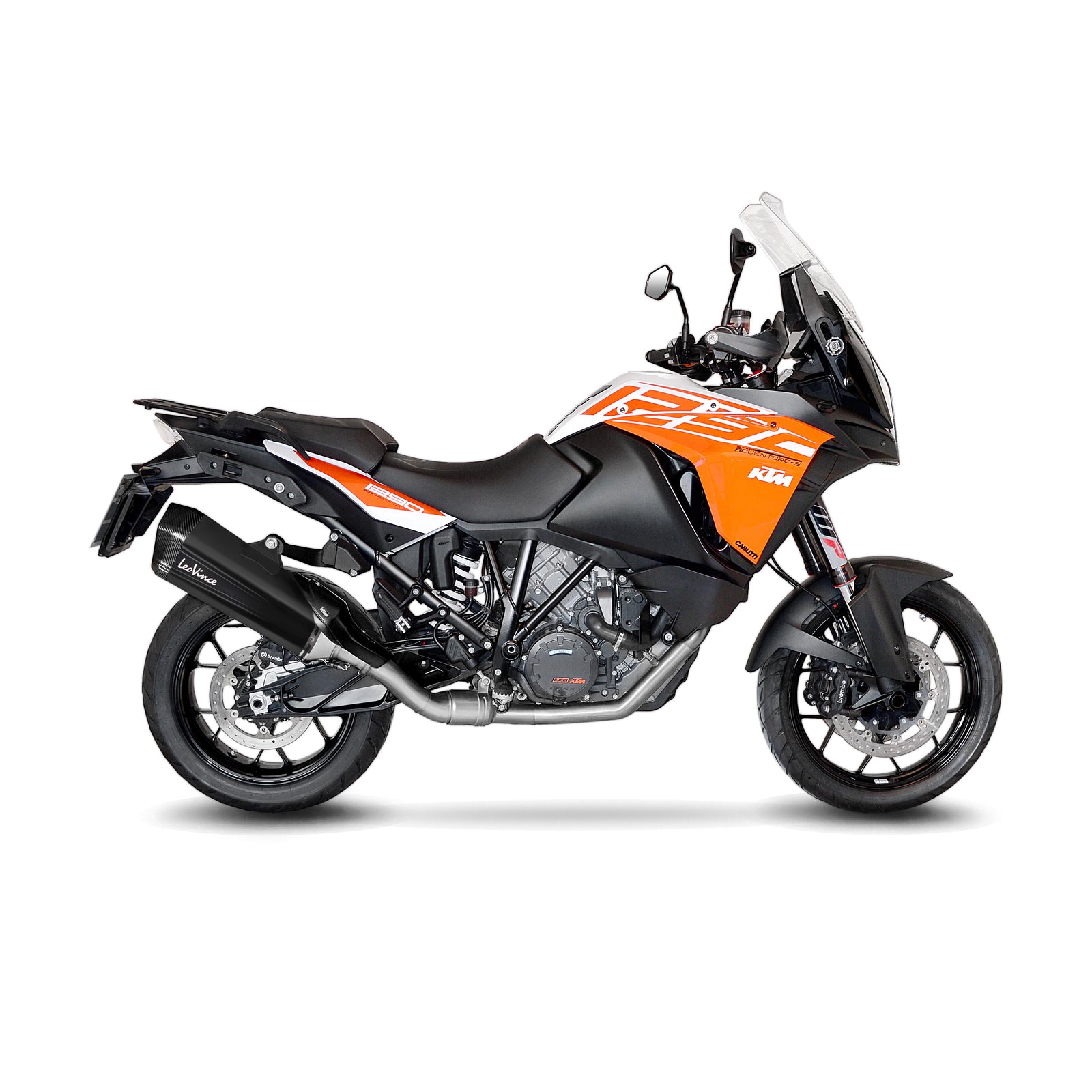 LeoVince Lv-12 Black Edition (15300B) - for KTM | 1290 SUPER ADVENTURE R/S/T | 2017 - 2020; KTM | 1290 SUPER ADVENTURE | 2015 - 2016 - image 1 of 5