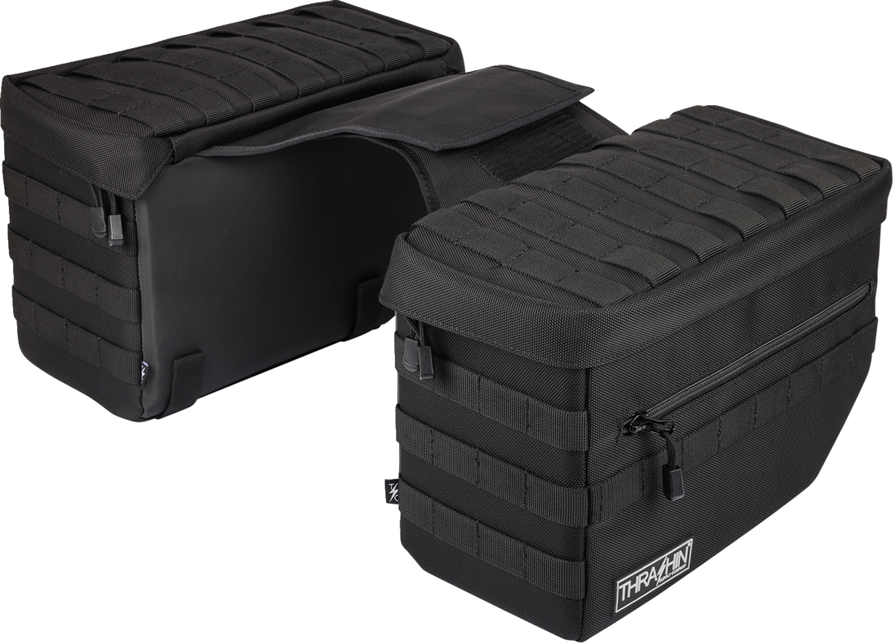 Thrashin Supply CO. Escape Saddlebags - Black