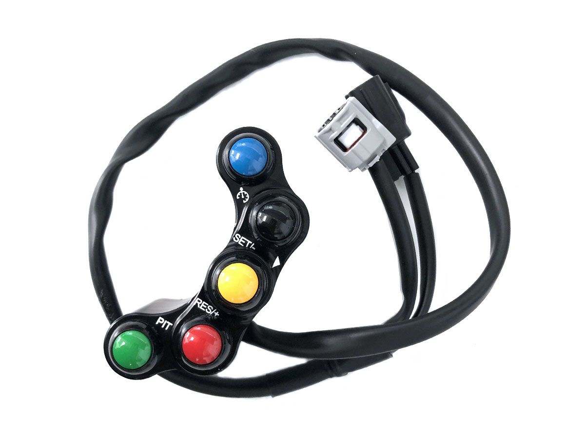 WRS 7 BUTTON LEFT RACING SWITCH KAWASAKI ZX-10 R 2021-2022