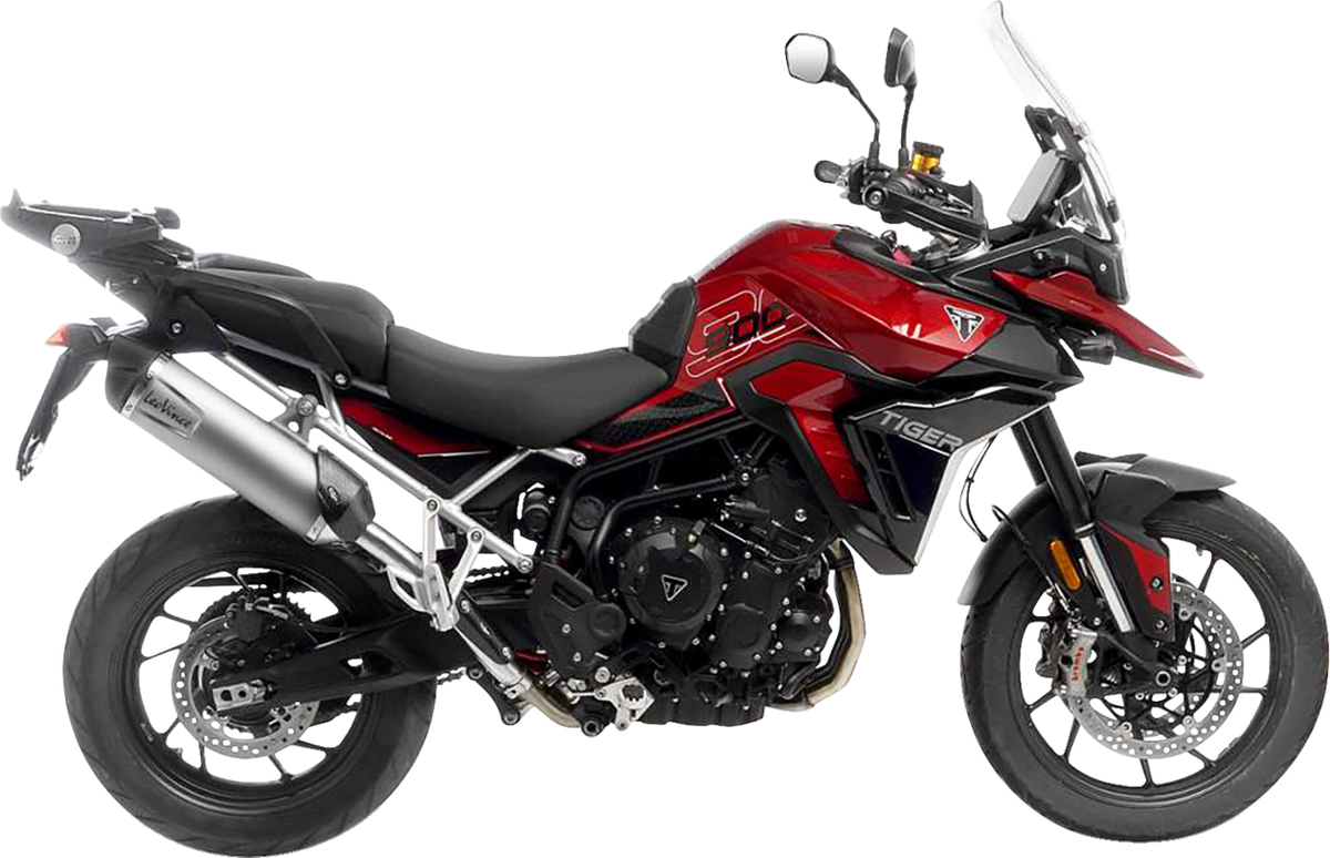 LeoVince LV One EVO Slip-On Muffler - Stainless Steel - Tiger 900