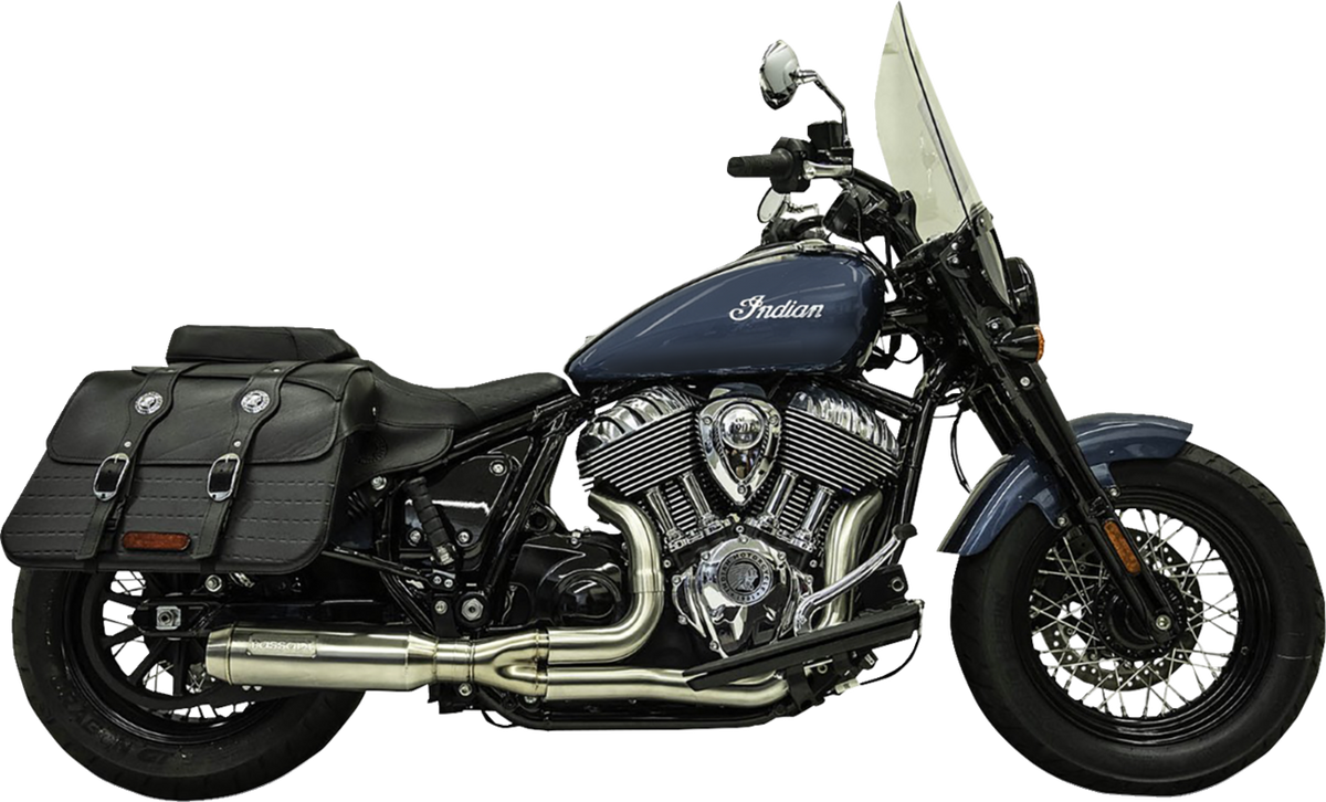 Bassani Xhaust 2-Into-1 Exhaust System - Stainless Steel