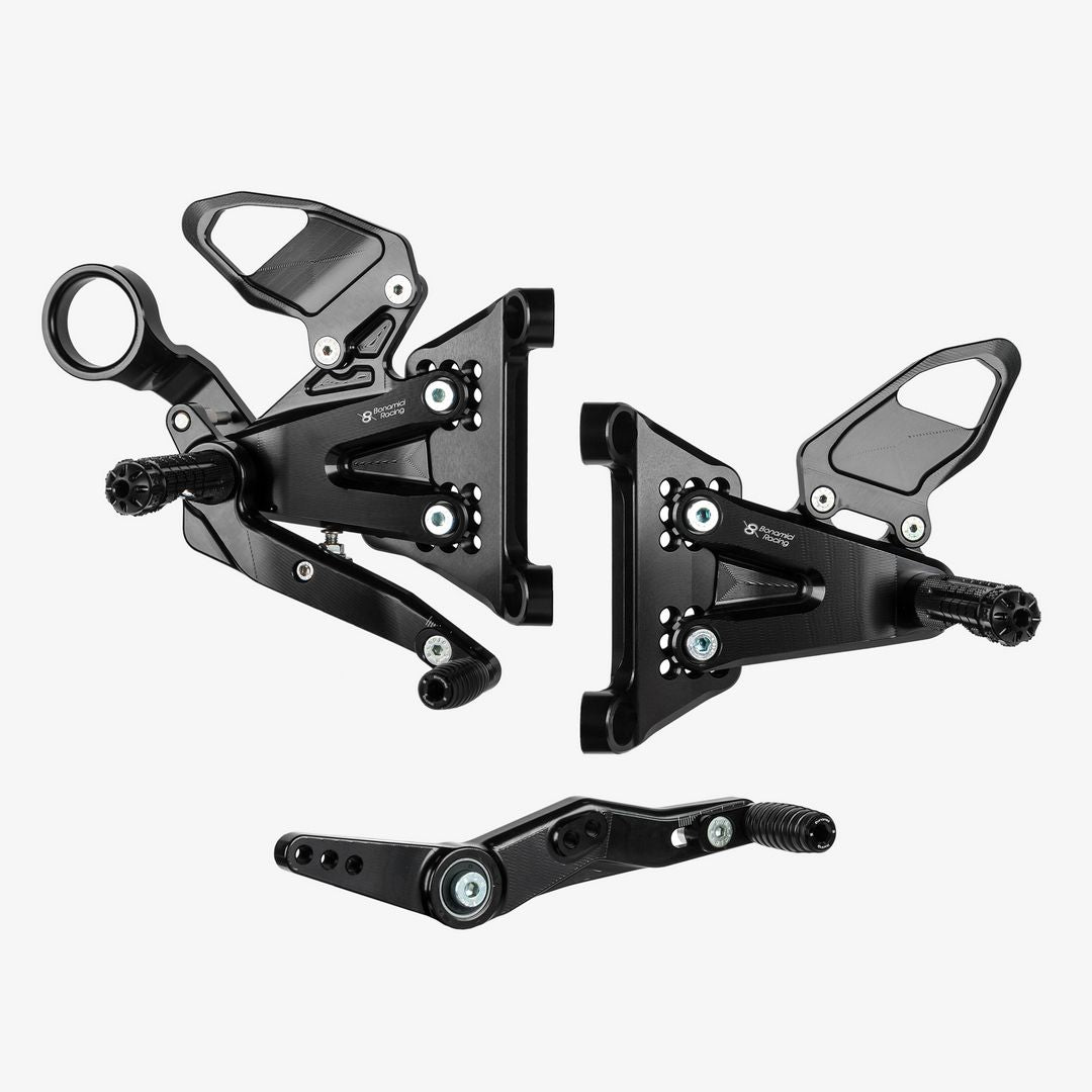 Bonamici Racing Adjustable Rearsets - BMW S 1000 RR - M 1000 RR