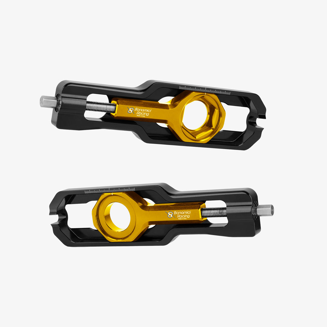 Bonamici Racing Chain Adjuster - Ducati Panigale V2-V2s - GOLD