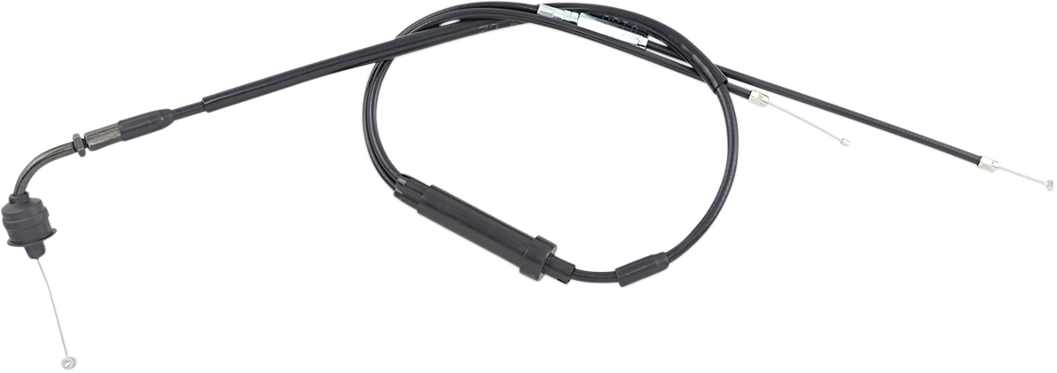 Motion Pro Black Vinyl Throttle Cable - Pull - '81-'02 PW50