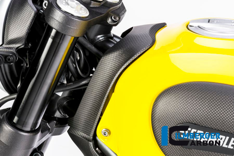 Ilmberger Carbon Upper Tank Cover Ducati Scrambler 2016