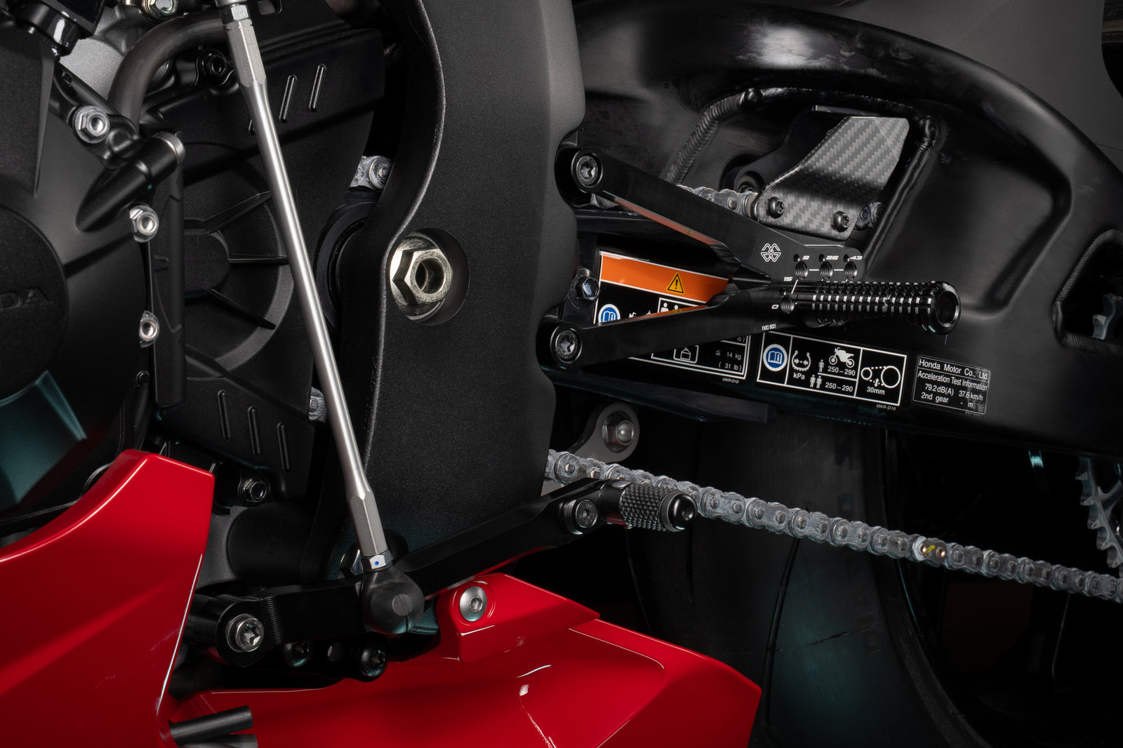 Gilles Tooling FXR2 - Footrest System Black