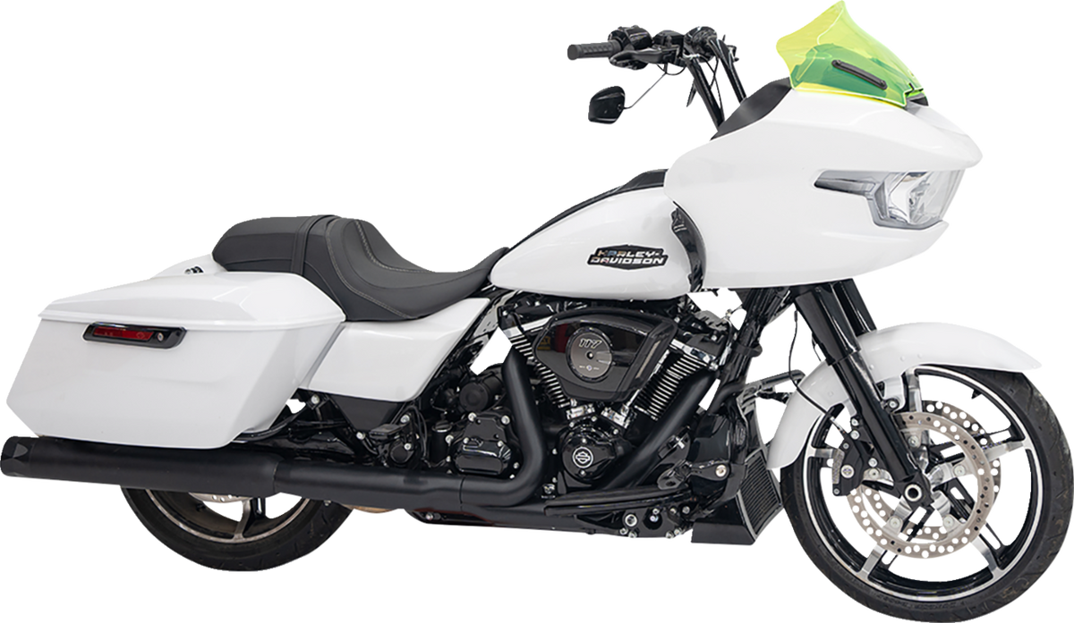 Klock Werks Ice Flare® Windshield - 10" - Green Ice - '23-'25 FLTRX