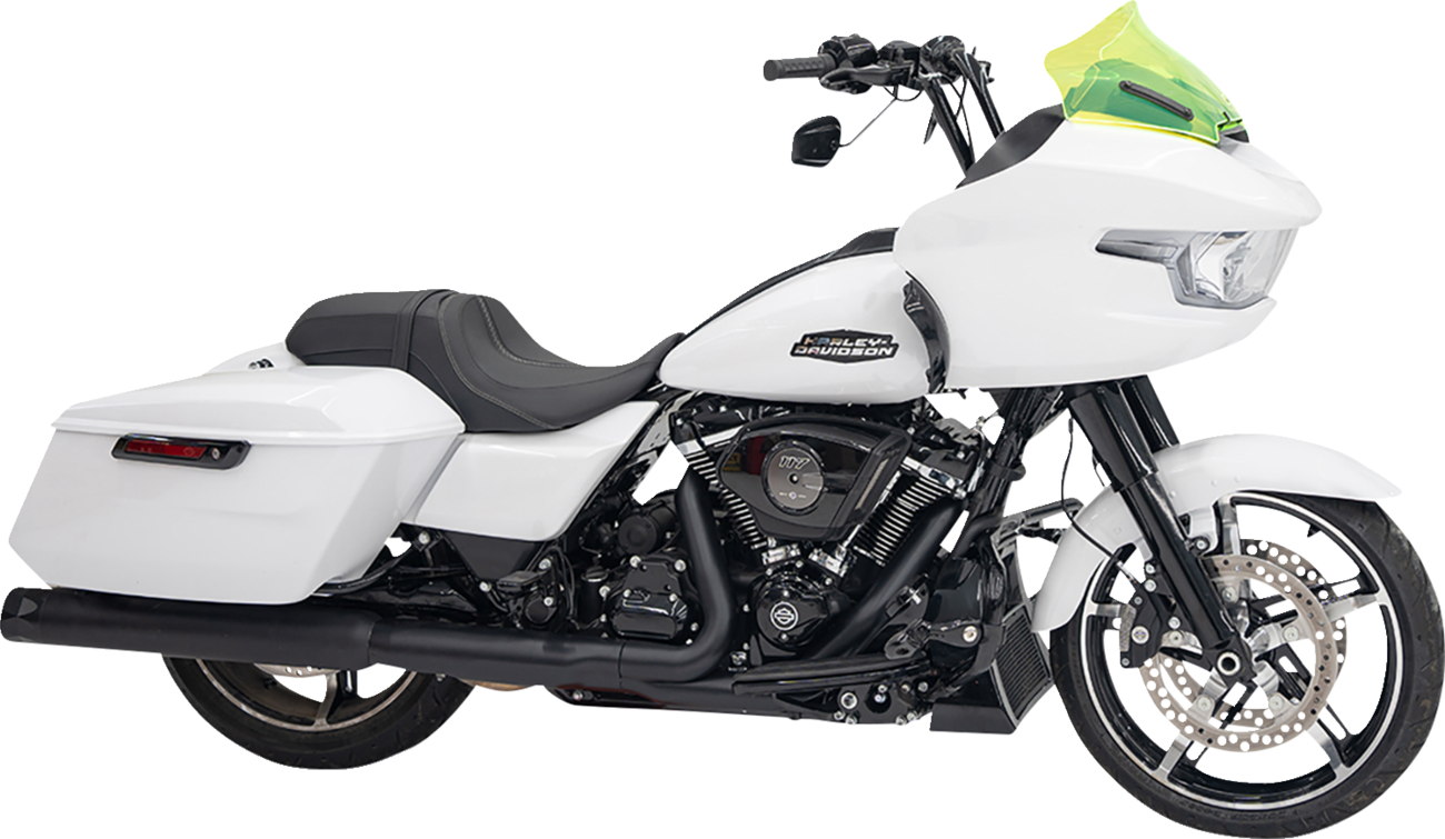 Klock Werks Ice Flare® Windshield - 10" - Green Ice - '23-'25 FLTRX