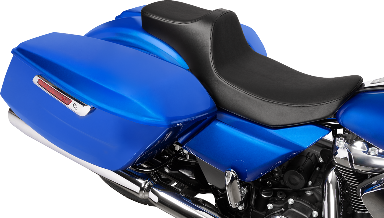 Drag Specialties Seats Extended Reach Predator III Seat - Smooth - Vinyl - FLH/FLT '23-'24
