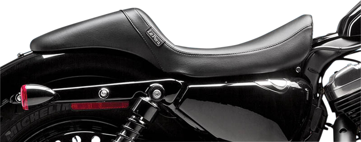 Le Pera Daytona Sport Daddy Long Legs Seat - Smooth - Black - XL '04-'22