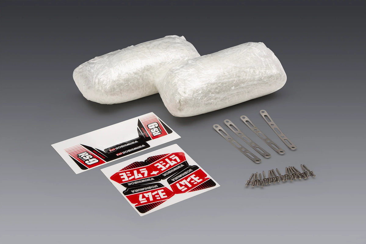 Yoshimura RS-9T Dual Premium Muffler Repack Kit 450g