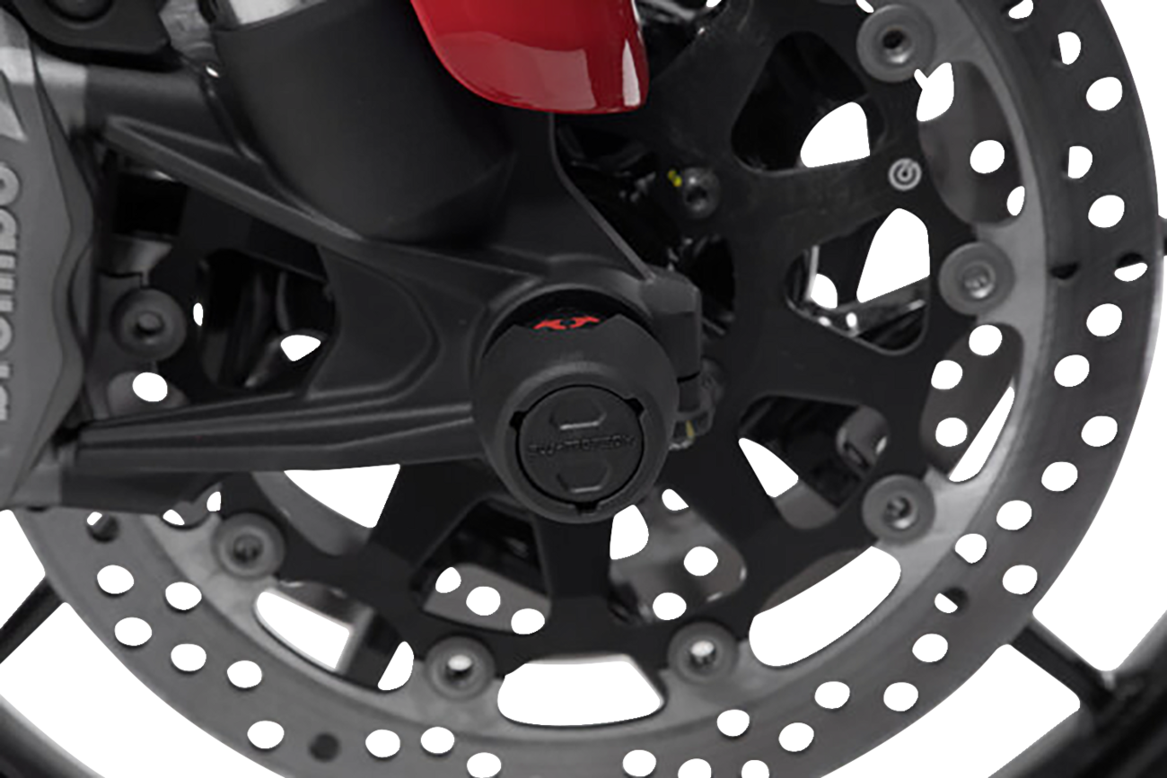 SW-Motech Axle Sliders - Front - Set - Ducati