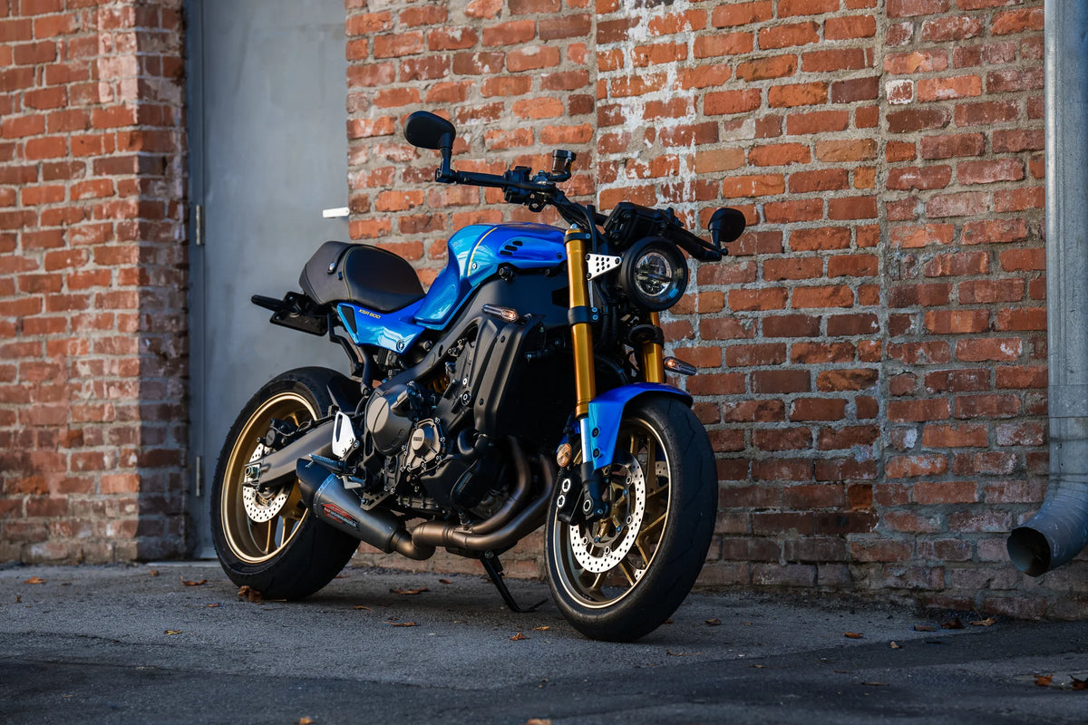 Yoshimura MT-09 21-26 / XSR 900 22-25 Race AT2 Stainless Full Exhaust, W/ Stainless Muffler