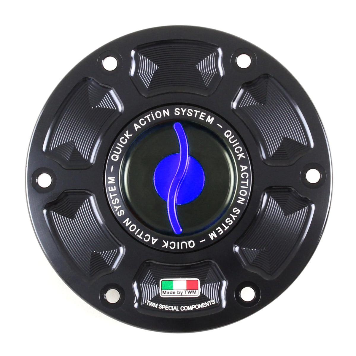 TWM Quick Action CNC Aluminum Gas Cap For Ducati - TDPR.08