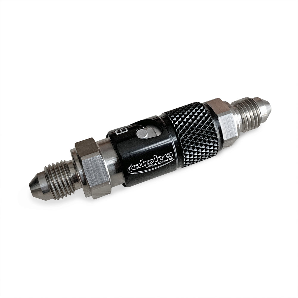 Alpha Racing Bayonet quick connector titanium