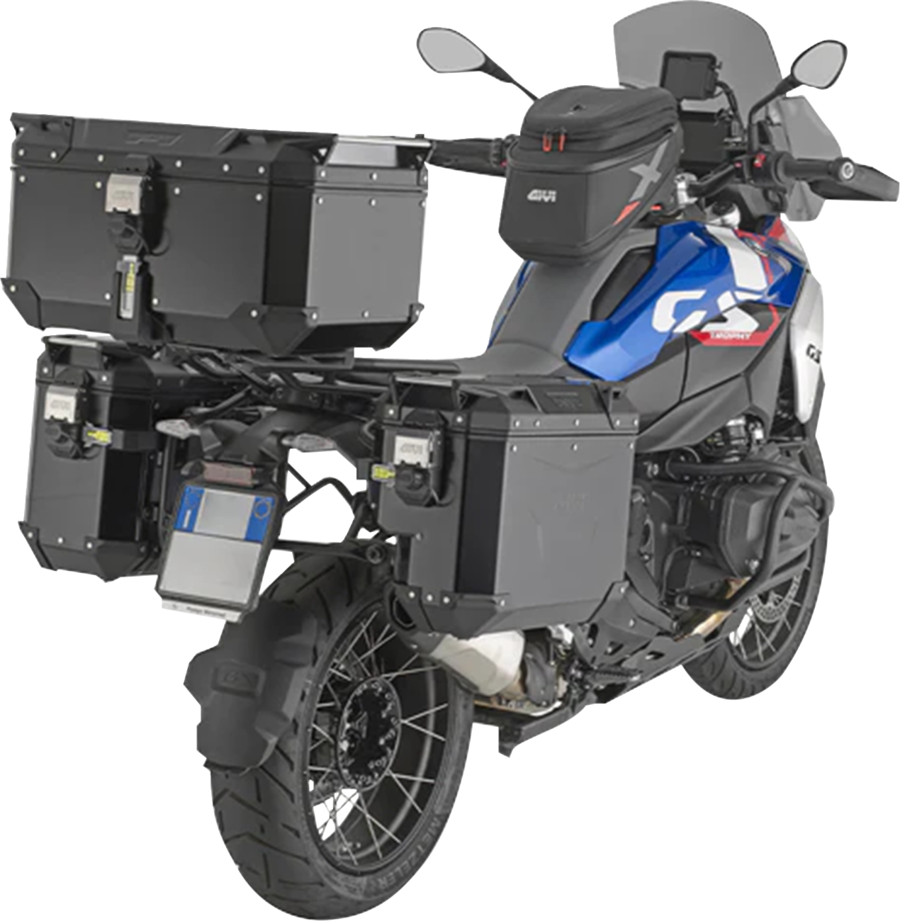 GIVI Outback Evo Top Case - 58 Liter - Black