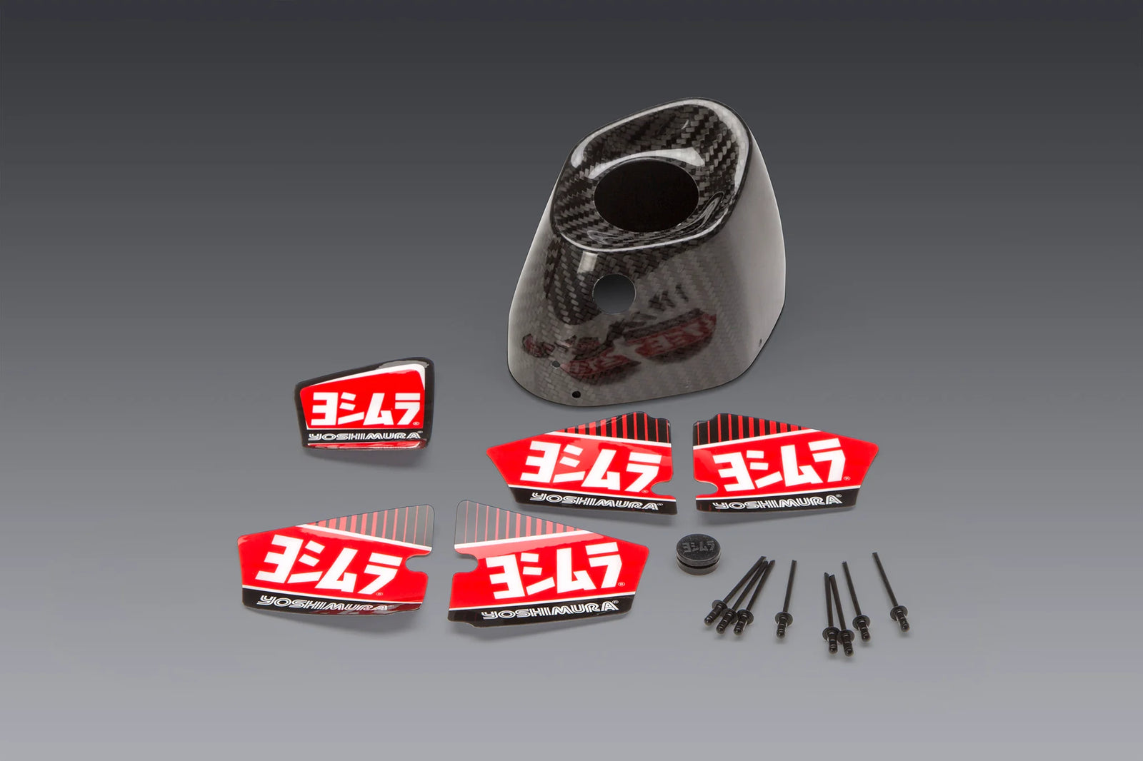 Yoshimura RS-9 / RS-9t Replacement End Cap Kit Left Side