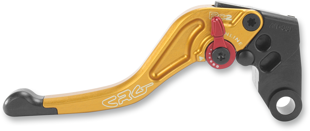 CRG RC2 Shorty Clutch Lever - Gold